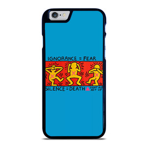 KEITH HARING FIGHT AIDS iPhone 6 / 6S Case Cover