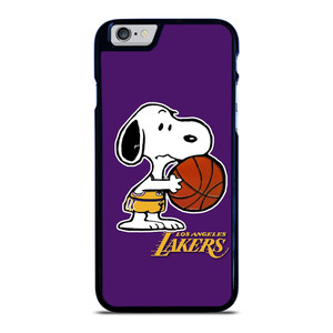 LA LAKERS BASKETBALL SNOOPY iPhone 6 / 6S Case Cover LA LAKERS BASKETBALL SNOOPY iPhone 6 / 6S Case Cover