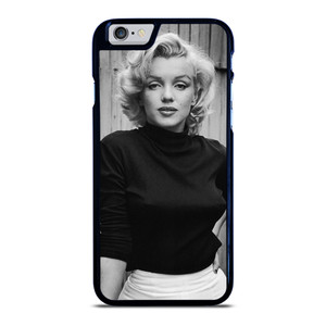 MARILYN MONROE BLACK WHITE iPhone 6 / 6S Case Cover