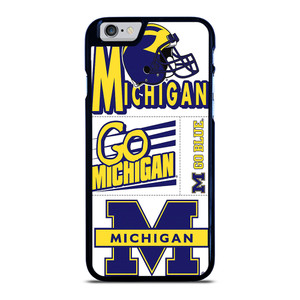MICHIGAN WOLVERINES STICKER COLLAGE iPhone 6 / 6S Case Cover MICHIGAN WOLVERINES STICKER COLLAGE iPhone 6 / 6S Case Cover