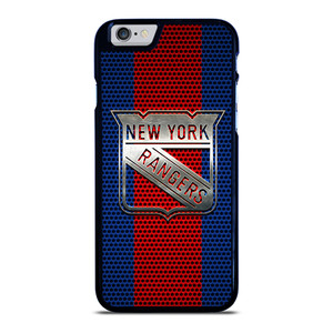 NEW YORK RANGERS LOGO METAL iPhone 6 / 6S Case Cover