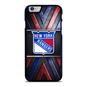 NEW YORK RANGERS NHL METAL LOGO iPhone 6 / 6S Case Cover