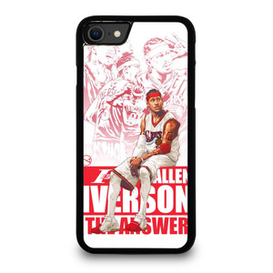 ALLEN IVERSON SIXERS NBA iPhone SE 2020 Case Cover