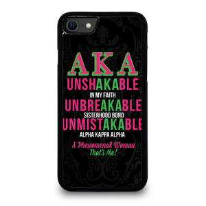 ALPHA KAPPA ALPHA QUOTE iPhone SE 2020 Case Cover ALPHA KAPPA ALPHA QUOTE iPhone SE 2020 Case Cover