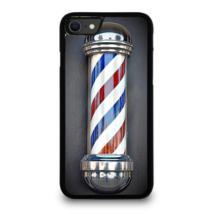 BARBER POLE HAIR CUT SYMBOL iPhone SE 2020 Case Cover