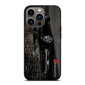DODGE CHARGER BLACK CAR iPhone 13 Pro Case Cover