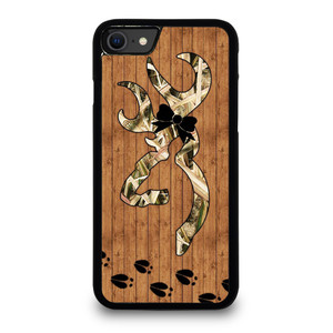 BROWNING WOODEN LOGO iPhone SE 2020 Case Cover