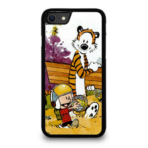 CALVIN AND HOBBES CARTOON iPhone SE 2020 Case Cover CALVIN AND HOBBES CARTOON iPhone SE 2020 Case Cover