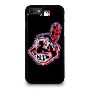 CLEVELAND INDIANS LOGO MLB iPhone SE 2020 Case Cover CLEVELAND INDIANS LOGO MLB iPhone SE 2020 Case Cover