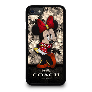COACH FLOWER MINNIE MOUSE iPhone SE 2020 Case Cover COACH FLOWER MINNIE MOUSE iPhone SE 2020 Case Cover