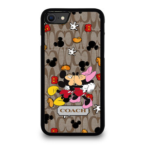 COACH MICKEY MINNIE MOUSE KISS iPhone SE 2020 Case Cover COACH MICKEY MINNIE MOUSE KISS iPhone SE 2020 Case Cover