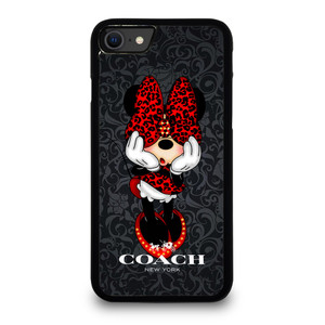 COACH MINNIE MOUSE CARTOON iPhone SE 2020 Case Cover