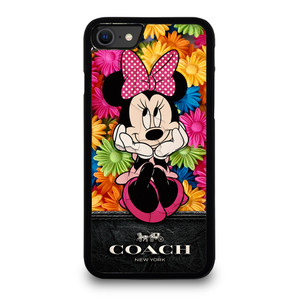 COACH MINNIE MOUSE FLOWER iPhone SE 2020 Case Cover COACH MINNIE MOUSE FLOWER iPhone SE 2020 Case Cover
