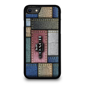 COACH NEW YORK LOGO JEANS iPhone SE 2020 Case Cover COACH NEW YORK LOGO JEANS iPhone SE 2020 Case Cover
