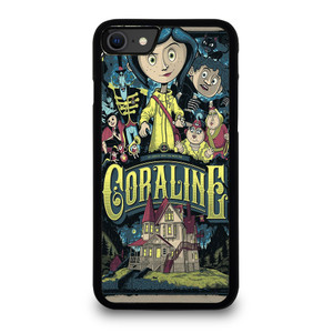 CORALINE CARTOON iPhone SE 2020 Case Cover