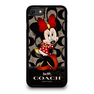CUTE COACH MINNIE MOUSE iPhone SE 2020 Case Cover CUTE COACH MINNIE MOUSE iPhone SE 2020 Case Cover