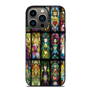 DISNEY PRINCESS STAINED GLASS iPhone 13 Pro Case Cover