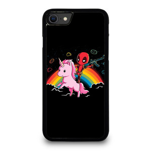 DEADPOOL AND UNICORN CUTE iPhone SE 2020 Case Cover DEADPOOL AND UNICORN CUTE iPhone SE 2020 Case Cover