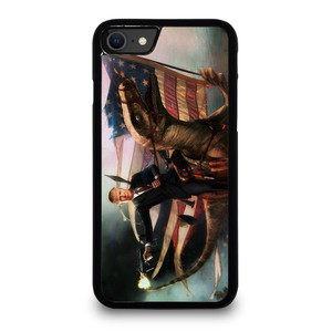 DONALD TRUMP AMERICAN RAPTOR iPhone SE 2020 Case Cover DONALD TRUMP AMERICAN RAPTOR iPhone SE 2020 Case Cover