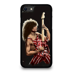 EDDIE VAN HALEN AND GUITAR iPhone SE 2020 Case Cover EDDIE VAN HALEN AND GUITAR iPhone SE 2020 Case Cover