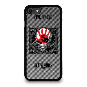 FIVE FINGER DEATH PUNCH CARBON LOGO iPhone SE 2020 Case Cover FIVE FINGER DEATH PUNCH CARBON LOGO iPhone SE 2020 Case Cover