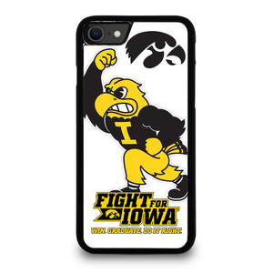 IOWA HAWKEYES MASCOT 2 iPhone SE 2020 Case Cover IOWA HAWKEYES MASCOT 2 iPhone SE 2020 Case Cover
