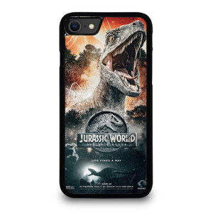 JURASSIC WORLD FALLEN KINGDOM POSTER iPhone SE 2020 Case Cover JURASSIC WORLD FALLEN KINGDOM POSTER iPhone SE 2020 Case Cover