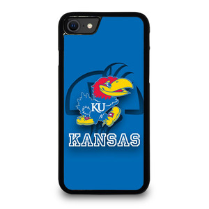 KANSAS JAYHAWKS BASKETBALL LOGO iPhone SE 2020 Case Cover