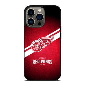 DETROIT RED WINGS NHL TEAM LOGO iPhone 13 Pro Case Cover