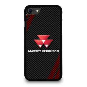 MASSEY FERGUSON CARBON LOGO iPhone SE 2020 Case Cover