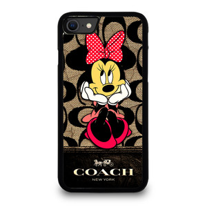 MINNIE MOUSE COACH iPhone SE 2020 Case Cover MINNIE MOUSE COACH iPhone SE 2020 Case Cover
