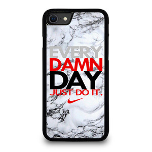NIKE EVERY DAMN DAY MARBLE iPhone SE 2020 Case Cover
