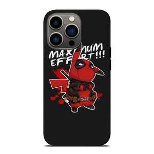 DEADPOOL POKEMON PIKACHU ART iPhone 13 Pro Case Cover