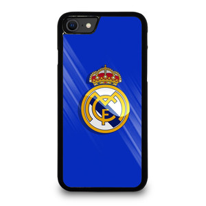 REAL MADRID LOGO BLUE iPhone SE 2020 Case Cover