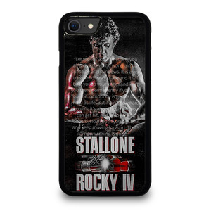 ROCKY BALBOA QUOTE ART iPhone SE 2020 Case Cover