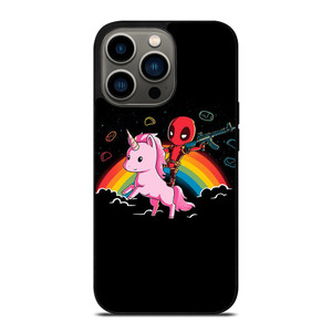DEADPOOL AND UNICORN CUTE iPhone 13 Pro Case Cover DEADPOOL AND UNICORN CUTE iPhone 13 Pro Case Cover