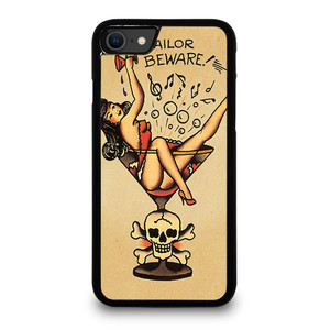 SAILOR JERRY S TATTOO iPhone SE 2020 Case Cover