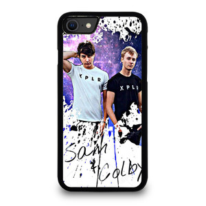 SAM AND COLBY ART iPhone SE 2020 Case Cover
