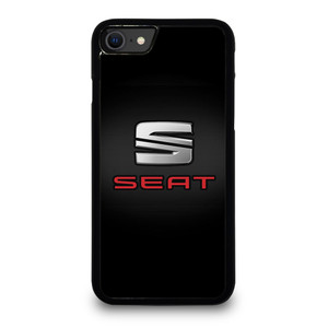 SEAT LOGO BLACK iPhone SE 2020 Case Cover