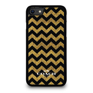 COACH NEW YORK GOLD ZIG ZAG iPhone SE Case Cover iPhone SE 2020 Case Cover COACH NEW YORK GOLD ZIG ZAG iPhone SE Case Cover iPhone SE 2020 Case Cover