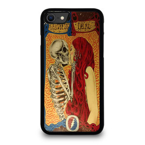 GRATEFUL DEAD KISSING SKELETON iPhone SE Case Cover iPhone SE 2020 Case Cover