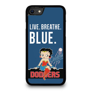 LOS ANGELES BETTY BOOP DODGERS iPhone SE Case Cover iPhone SE 2020 Case Cover