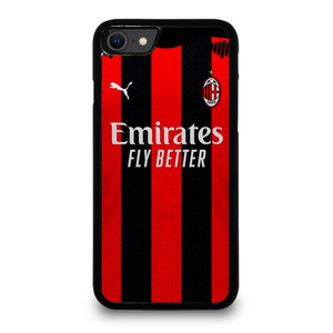 AC MILAN 2020 HOME JERSEY iPhone SE 2020 Case Cover AC MILAN 2020 HOME JERSEY iPhone SE 2020 Case Cover