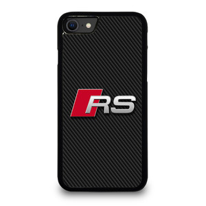 AUDI RS CARBON LOGO iPhone SE 2020 Case Cover AUDI RS CARBON LOGO iPhone SE 2020 Case Cover