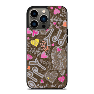 COACH NEW YORK NEW POOPY iPhone 13 Pro Case Cover COACH NEW YORK NEW POOPY iPhone 13 Pro Case Cover