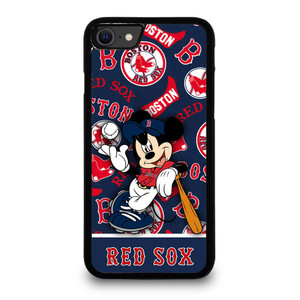 BOSTON RED SOX MICKEY MOUSE iPhone SE 2020 Case Cover