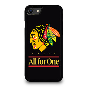 CHICAGO BLACKHAWKS ALL FOR ONE iPhone SE 2020 Case Cover