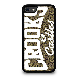 CROOKS AND CASTLES LEOPARD SKIN iPhone SE 2020 Case Cover