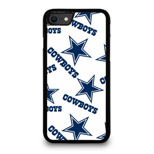 DALLAS COWBOYS LOGO PATTERN iPhone SE 2020 Case Cover
