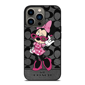 COACH MINNIE MOUSE CUTE iPhone 13 Pro Case Cover